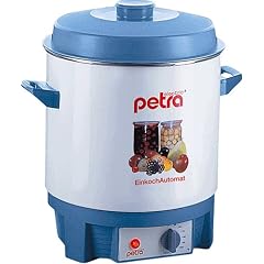 Petra EKO 600 EinkochAutomat, 27 l, stufenlos einstellbarer Temperaturregler Wei�/Pastell-Blau