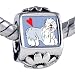 image 12 - Old English Sheepdog Animal Beads Pandora Bead Bracelet