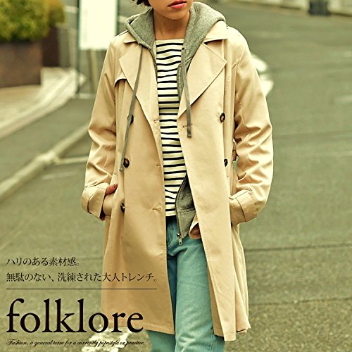 トレンチコート スプリングコート アウター コート ジャケット