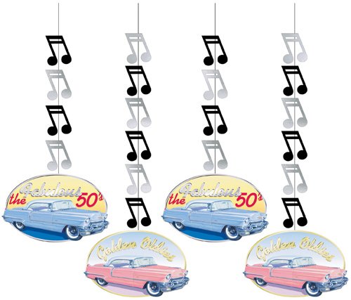 Fabulous Fifties Hanging Cutouts - Buy Fabulous Fifties Hanging Cutouts - Purchase Fabulous Fifties Hanging Cutouts (Rubies, Toys & Games,Categories,Party Supplies,Favors)