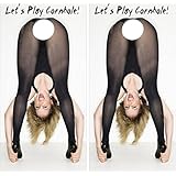 Sexy Girl Custom Cornhole Wrap