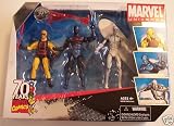 Marvel Universe 3 3/4inch Exclusive Action Figure 3-Pack Daredevil, Iron Man and Silver Surfer