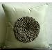 Vintage Olive Flower - Throw Pillow Covers - Suede Pillow Cover with Frill Flower Embroidery