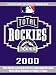 Book Total Rockies 2000 (Total Baseball Companions)