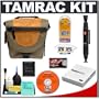 Tamrac 3535 Express 5 Camera Bag (Khaki) + Accessory Kit for Canon Rebel XSi, XS, T1i, XTi, 40D, 50D, Nikon D40, D60, D5000, D90, D300, D700, Olympus Evolt E-30, E-450, E-520, E-620, and Sony Alpha A200, A300, A350, A700 Digital SLR Cameras