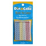 Review Dec-A-Cake  / Dec-A-Cake Relit Fun Candles, 10 Count Package (Pack of 24)