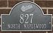 Baltimore Orioles Pewter and Silver Personalized Address Plaque