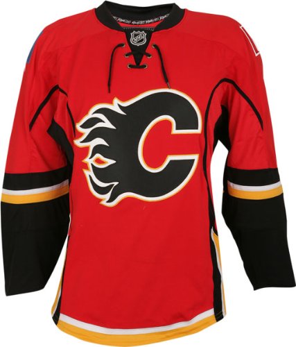 Calgary Flames -Red- Authentic RBK Edge Jersey