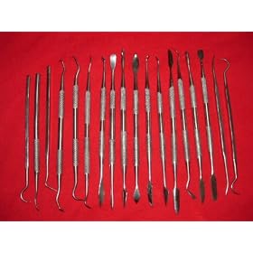 18 Deluxe Dental Tools