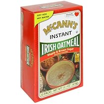 McCANN'S Instant Irish Oatmeal, Maple & Brown Sugar, 10-Count Boxes (Pack of 6)