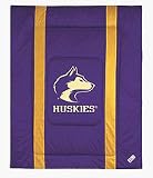 Washington Huskies Jersey Mesh Full / Queen Comforter from The Sidelines Collection by Kentex
