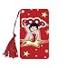 Betty Boop Lenticular Bookmark with Tassle 2x4 , Star, Red