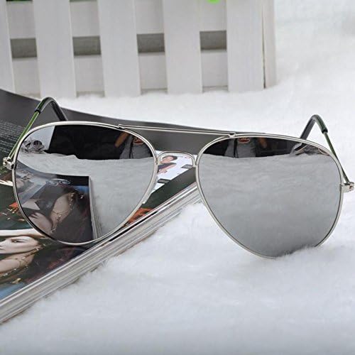 Second Face Mirror Sunglasses Goggle Metal Eyewear Bat Mirror Resion Women Sunglasses Pmhm041*20