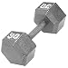 Sporting Goods : CAP Barbell 30 lb. Solid Gray Hex Dumbbell - Single