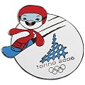 Snowboarding Aminco Torino Mascot Pin ( sz. One Size Fits All, Snowboarding )