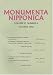 Monumenta Nipponica Journal : Studies in Japanese Culture