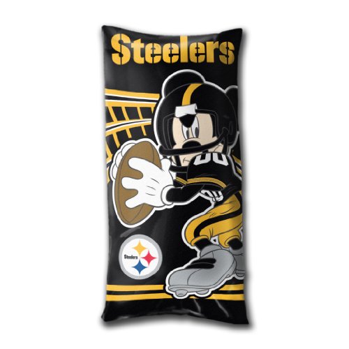 Disney/NFL Pittsburgh Steelers Mickey Mouse Fold-Up Body Pillow