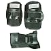 Knee Pads, Elbow Pads and Wrist Guards - Childs Triple Set - Black