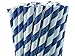 Paper Straws Pack of 144- Navy Blue