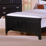 Solid Collection Queen Panel Footboard (Midnight Maple)
