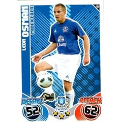 Leon OSMAN Everton Individuum Match Attax 2010/11 Trading Card [Spielzeug]