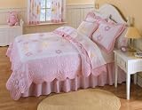 Flower Burst Twin Quilt with Pillow Sham