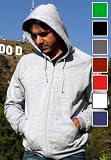 American Apparel California Fleece Zip Hoodie Sweatshirt -- Unisex