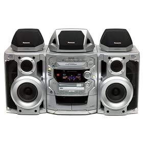 Panasonic SC-AK58 5 CD Dolby Pro Logic Home Theater Compact Stereo System