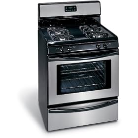 Frigidaire Professional Series : PLGFZ397GC 30in Freestanding Gas Range - Stainless Steel/Black