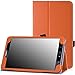 MoKo Samsung Galaxy Tab 4 8.0 Case - Slim Folding Cover Case for Samsung Galaxy Tab 4 8.0 Inch Tablet, ORANGE (With Smart Cover Auto Wake / Sleep. WILL NOT Fit Samsung Galaxy Tab 3 8.0)