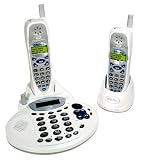 Northwestern Bell 35818-M1 5.8 GHz Analog Cordless Phone with Dual Handsets and Answering System (Pearl)