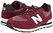 New Balance KL574 Lace-Up Grade Pennant Running Shoe (Big Kid)