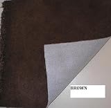 Brown Full Size Quality Bonded Micro Suede Futon Mattress Cover