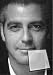 GEORGE CLOONEY - Original Art Mouse Mat (Signed by the Artist) #js002
