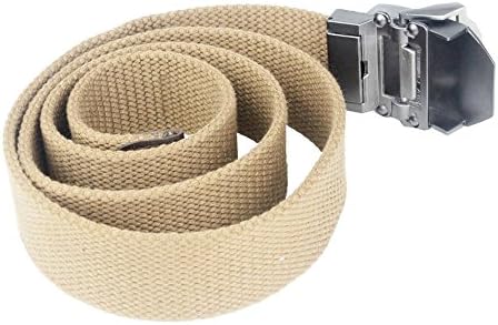 Boleno LED Night Light with Dusk to Dawn Sensor (Pack of 4)mens Slider Buckle Military Style Weave Canvas Web Belt with Keyring (Khaki)
