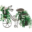 Red Carpet Studio Bronze Bicycle Planter, Small