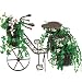 Red Carpet Studio Bronze Bicycle Planter, Small