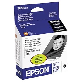 Epson T034820 Matte Black Ink Cartridge