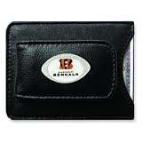NFL Cincinnati Bengals Leather Money Clip & Card Holder