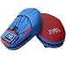 Sporting Goods : Oval Leather Focus Mitts - Red & Blue