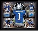 Detroit Lions Personalized Action Collage Print