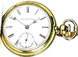 #AU14 Elgin 18K Solid Gold Antique Pocket Watch 18 Size 11 Jewels Key Wind Hunter Case Circa 1884