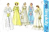 Simplicity 7389 Sewing Pattern Misses Bridal & Bridesmaid Dress Size 8 - Bust 31 1/2