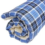Wenzel 4 on the Floor Padded Pet Bed, Light Blue