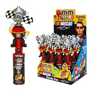 M&M NASCAR Racing Candy Fan M&M NASCAR Racing Candy Fan