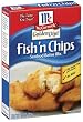 McCormick Golden Dipt Fish 'n Chips Seafood Batter Mix, 10-Ounce Boxes (Pack of 12)