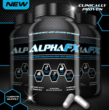 Alpha FX The Best Testosterone Booster Supplement / Best Test Booster for Men with Estrogen Blocker, Tribulus Terrestris, and Chrysin. The Best & Most Advanced Natural Anabolic Test Booster!