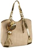 Cole Haan Handbag, Halsley Straw Tote NATURAL/PLATINO Reviewed