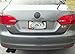 Black Front Grille & Rear Trunk Emblem Combo for Mk6 2012 VW Jetta Sedan