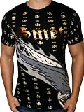 SMET Christian Audigier Ed Hardy Mens Tattoo Graphic Print Short Sleeve T-Shirt Tee Top